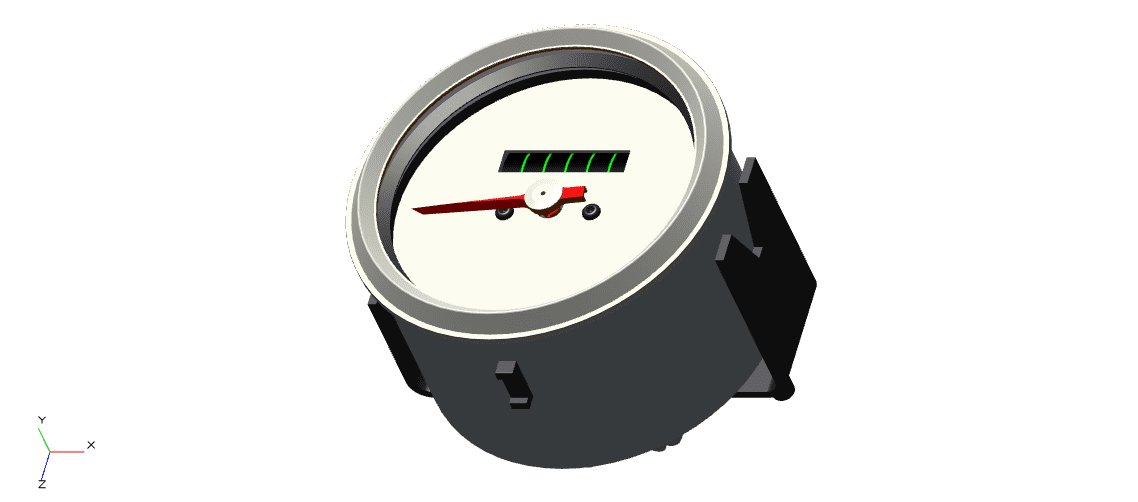 592999/A - SPEEDOMETER (KMPH)