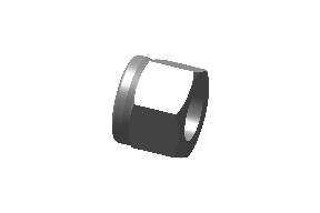 593038/E - HEX NUT WITH NYLOCK INSERT M16X1.5