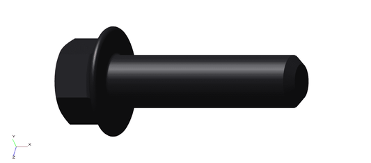 593163/A - HEX FLANGE BOLT - M12x1.5x45 10.9