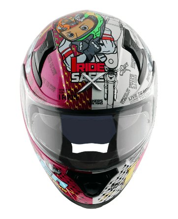 AXOR XBHP #Theninteen Helmet Pink White