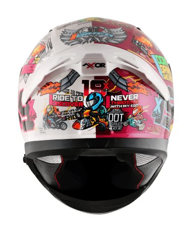AXOR XBHP #Theninteen Helmet Pink White