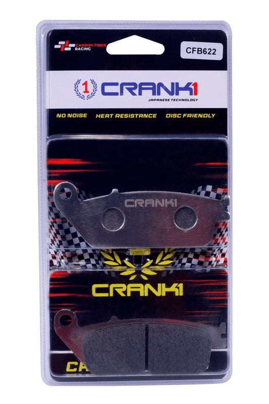 CRANK1 Carbon Brake Pads For KAWASAKI Ninja 650 (2017 Onwards)