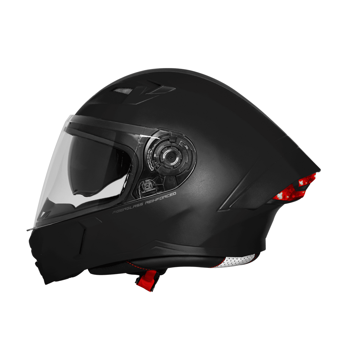 Steelbird SBA-11 ISS LT MATT GREY Full Face Helmet – ISI Certified