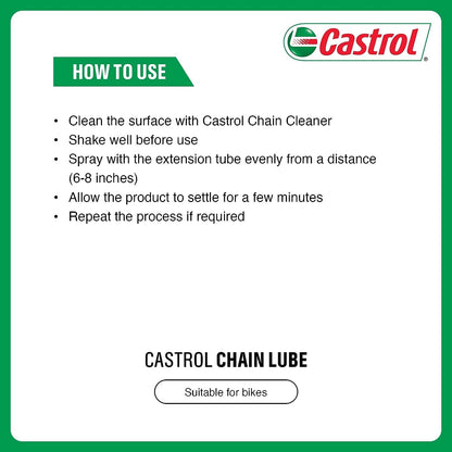 Castrol Chain Lube for Bikes 75gm