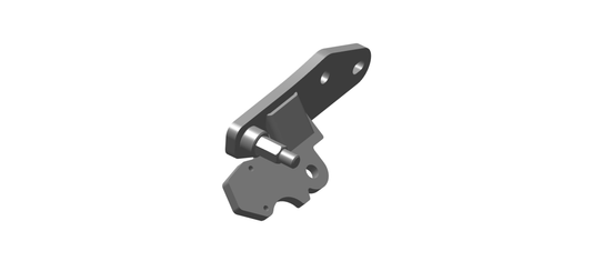 801574 - BRACKET SIDE STAND MOUNTING - BLACK