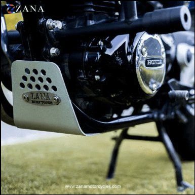 Zana BASH PLATE FOR HONDA CB350 (ALUMINIUM SILVER) ZI-8050