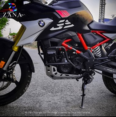 Zana LOWER ENGINE GUARD FOR BMW G310 GS WITH PUCK BLACK ZI-8158