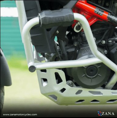 BMW G310GS LOWER ENGINE GUARD MS WITH PUCK SILVER  ZI-8185