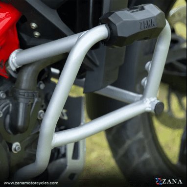 BMW G310GS LOWER ENGINE GUARD MS WITH PUCK SILVER  ZI-8185