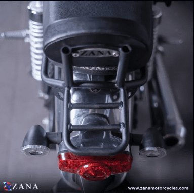 Zana BACKREST FOR HONDA CB350 WITH PARCEL SHELF SPLIT SEAT/SINGLE SEAT VERSION 2(NOT COMPATIBLE ON NEW MODEL 2024 & CB350 DLX PRO.) ZI-8203