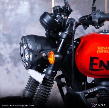 Zana ROYAL ENFIELD HUNTER 350 HEADLIGHT GUARD STAINLESS-STEEL ZI-8259