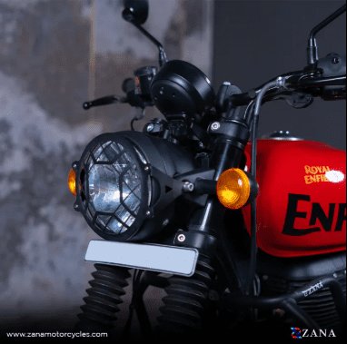 Zana ROYAL ENFIELD HUNTER 350 HEADLIGHT GUARD STAINLESS-STEEL ZI-8259