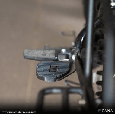 Zana REAR FOOTREST MILD STEEL ( PAIR ) FOR HUNTER 350 ZI-8302