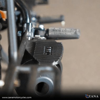 Zana REAR FOOTREST MILD STEEL ( PAIR ) FOR HUNTER 350 ZI-8302