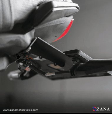 Zana TAIL TIDY BLACK FOR HONDA CB300R ZI-8423