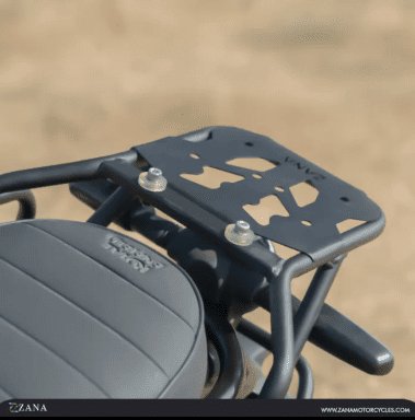Zana Top Rack with W Plate for Bear 650 (Compatible with Pillion Backrest) ZI-8542