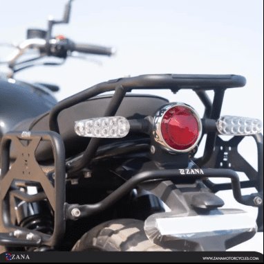 Zana Top Rack with W Plate for Bear 650 (Compatible with Pillion Backrest) ZI-8542