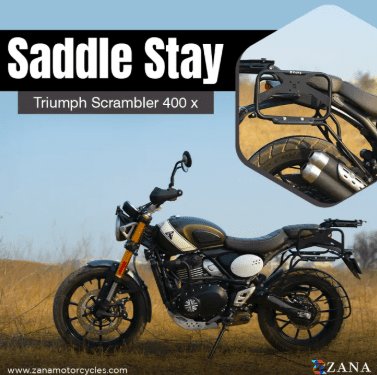 Zana SADDLE STAY FOR TRIUMPH SCRAMBLER 400 ( MILD STEEL WITH JERRY CAN MOUNT ) ZI-8452