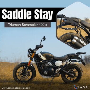 Zana SADDLE STAY FOR TRIUMPH SCRAMBLER 400 ( MILD STEEL WITH JERRY CAN MOUNT ) ZI-8452