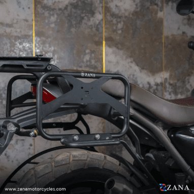 Zana SADDLE STAY FOR TRIUMPH SCRAMBLER 400 ( MILD STEEL WITH JERRY CAN MOUNT ) ZI-8452