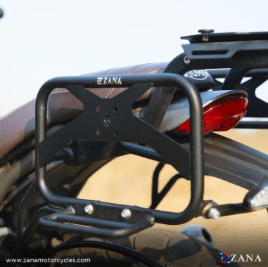 Zana SADDLE STAY FOR TRIUMPH SCRAMBLER 400 ( MILD STEEL WITH JERRY CAN MOUNT ) ZI-8452