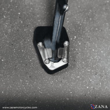 Zana Side stand Extender Aluminum & Stainless-Steel For Himalayan 450 ZI-8460