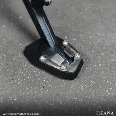 Zana Side stand Extender Aluminum & Stainless-Steel For Himalayan 450 ZI-8460
