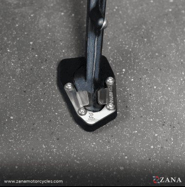 Zana Side stand Extender Aluminum & Stainless-Steel For Himalayan 450 ZI-8460