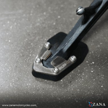 Zana Side stand Extender Aluminum & Stainless-Steel For Himalayan 450 ZI-8460