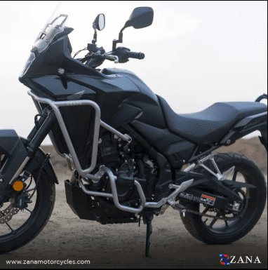 Zana Lower Engine Guard For Honda NX500 / 500X( Silver ,Mild Steel) ZI-8469