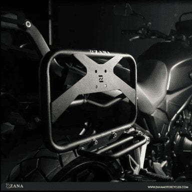 Zana Saddle stay V-2 with Exhaust Sheild with Jerry can Mount For Honda NX500 ZI-8472