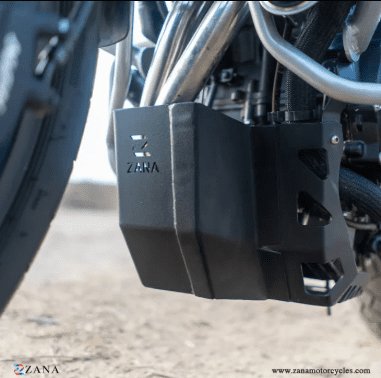 Zana Bash Plate for Honda NX500 (Black) ZI-8474