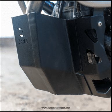 Zana Bash Plate for Honda NX500 (Black) ZI-8474