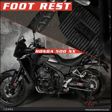 Zana Rear Footrest For Honda NX500 ZI-8475
