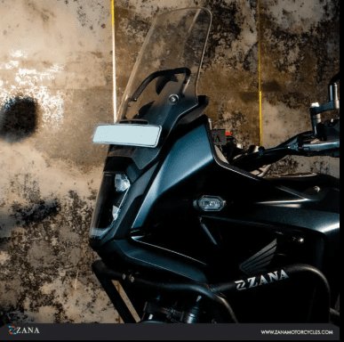 Zana Number Plate Mount for Honda NX500 ZI-8493