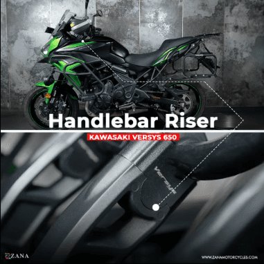 Zana Vertical Handlebar Riser for Kawasaki Versys 650 ZI-8496