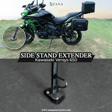 Zana Side Stand Extender for Kawasaki Versys 650 ZI-8499