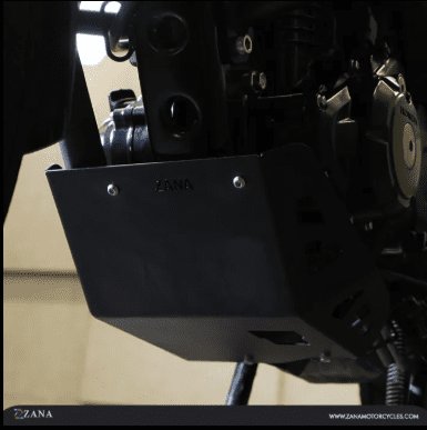 Zana Bash Plate For Honda CB200X (Black) ZI-8503