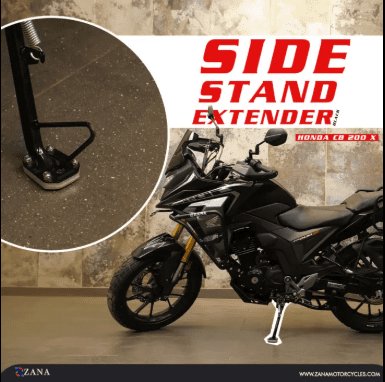 Zana Side Stand Extender For Honda CB200X ZI-8502
