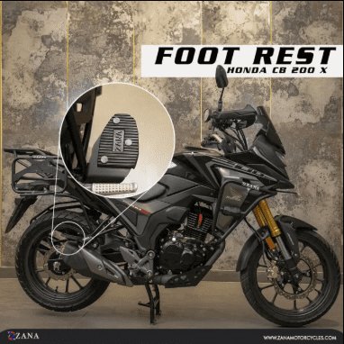 Zana Rear Footrest For Honda CB200X ZI-8507