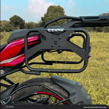 Zana Saddle Stay with Jerry Can Mount for Pulsar NS400z ZI-8512