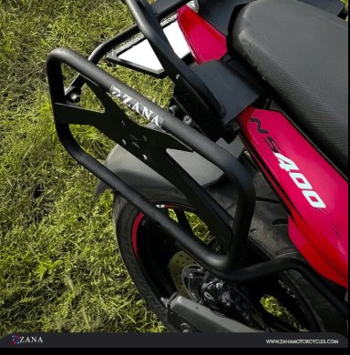 Zana Saddle Stay with Jerry Can Mount for Pulsar NS400z ZI-8512