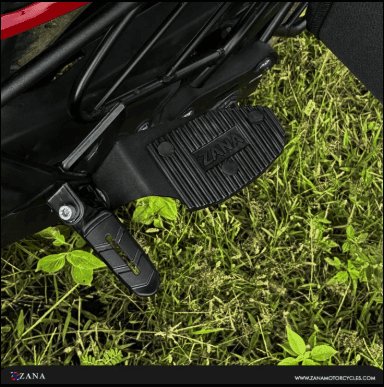 Zana Rear Footrest for Pulsar NS400z ZI-8513