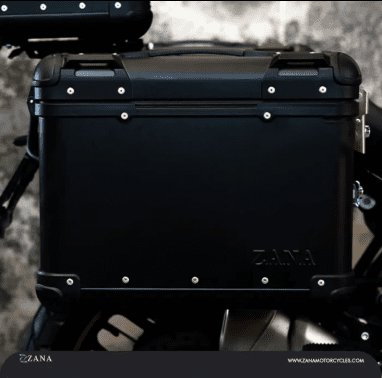 Zana Panniers for Guerrilla 450 R-Flat Aluminium Black (36 litre) ZI-8523 RB