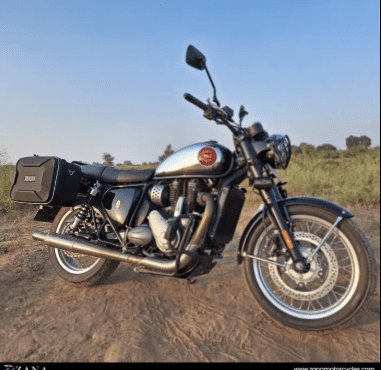 Zana Saddle Stay for BSA Goldstar 650 with Jerry Can Mount (Mild Steel) ZI-8531