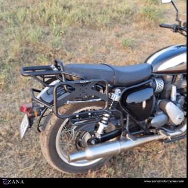 Zana Saddle Stay for BSA Goldstar 650 with Jerry Can Mount (Mild Steel) ZI-8531