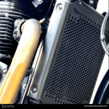 Zana Radiator Grill Honeycomb for BSA Goldstar 650 (Black) ZI-8535