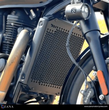 Zana Radiator Grill Honeycomb for BSA Goldstar 650 (Black) ZI-8535