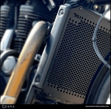 Zana Radiator Grill Honeycomb for BSA Goldstar 650 (Black) ZI-8535