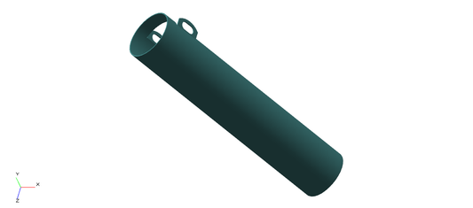 866013 - COVER TUBE - BLACK